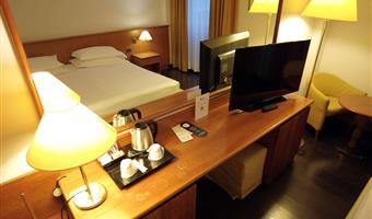 1 king bed, one extra bed, standard room, wi-fi, premium tv channels