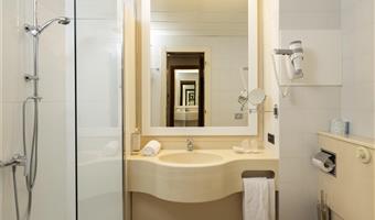 1 king bed, one extra bed, standard room, wi-fi, premium tv channels