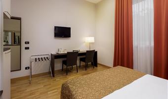 1 single bed, standard room, handicap room