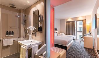 1 king bed, 1 single bed, comfort triple room, wi-fi, coffee and tea maker, bathrobe and slippers