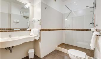 1 queen bed, standard room, free wi-fi, kettle, free gym access