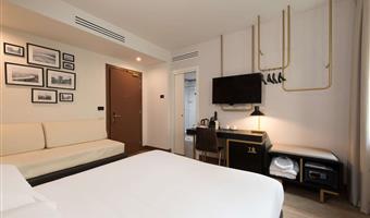 superior triple room - about 23sqm, 1 queen size double bed and 1 single bed, free wifi, kettle, nespresso coffee machine, bathrobe and slippers, free minibar, safe, lcd tv with sky channels