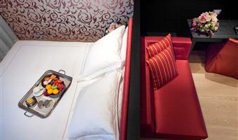 1 king bed, junior suite, prestige room, jacuzzi, dining area, sound proof windows, wi-fi
