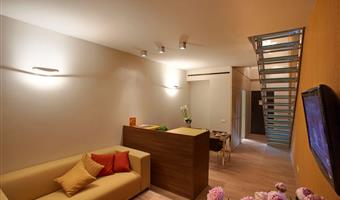 1 king bed,loft family room , double sofabed, dining area, two bathrooms, wi-fi