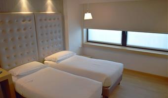 2 single beds, economy, disabled access, wi-fi, shower, sound proof windows, safety box
