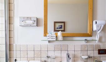 1 queen and 1 single, standard room