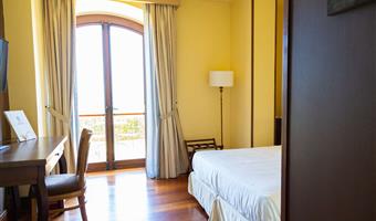 1 queen bed, standard room, twin on request