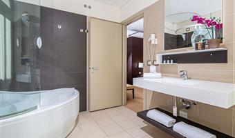 1 king bed, non-smoking, superior room, balcony, sofa, convertible into two twin beds, free bottle of mineral water