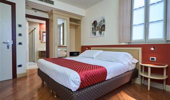 1 queen bed, non-smoking, standard room, convertible into two twin beds