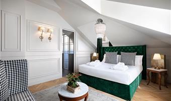 suite - 1 queen size bed, sofa, executive room, upper floor, terrace with view, view, full breakfast included