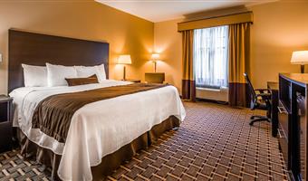 1 cama de matrimonio extragrande, no fumador, vistas al agua, microondas y nevera, wi-fi, desayuno completo