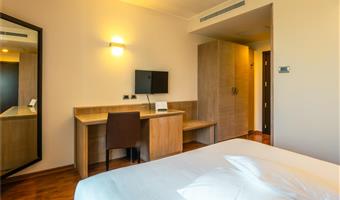 1 cama de matrimonio grande, habitación clásica