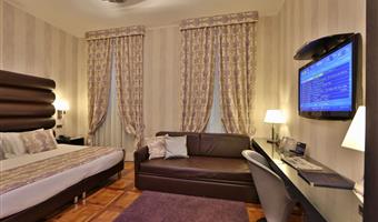 1 cama de matrimonio grande y 2 camas individuales, habitación clásica, acceso gratuito a internet