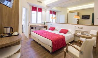 habitación con 1 cama queen, habitación classic, camas individuales bajo petición