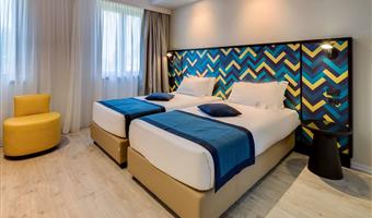 2 camas individuales, habitaciòn deluxe