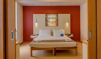 1 cama de matrimonio extragrande, suite junior, salón