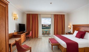 1 cama de matrimonio extragrande, deluxe room, minibar gratuito, wi-fi gratuito, trato vip, hervidor para té, café e infusiones bajo petición