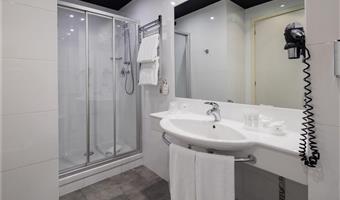 1 cama de matrimonio extragrande, habitación comodidad