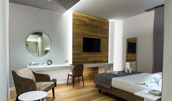 1 cama de matrimonio grande, no fumador, habitación ejecutiva, minibar gratuito, suelo de parqué, estacionamiento gratuito