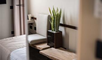 1 cama de matrimonio grande, habitación comodidad, vista interior