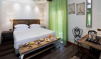 1 cama de matrimonio extragrande, deluxe room, balcón, vistas al mar, habitación con dos camas individuales a petición de los interesados