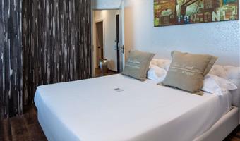 penthouse apartment  - una cama de matrimonio grande y una cama doble, ático, vistas al mar, dos dormitorios, 2 baños, jacuzzi, sofá-cama