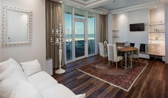 penthouse apartment  - una cama de matrimonio grande y una cama doble, ático, vistas al mar, dos dormitorios, 2 baños, jacuzzi, sofá-cama