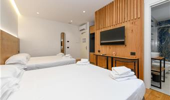 2 camas de matrimonio extragrandes, no fumador, habitación comodidad