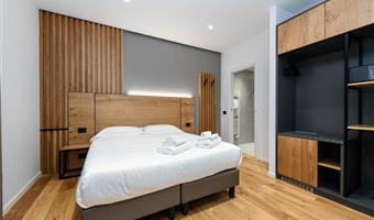 una cama de matrimonio grande y una litera, no fumador, edificio anexo, habitación familiar