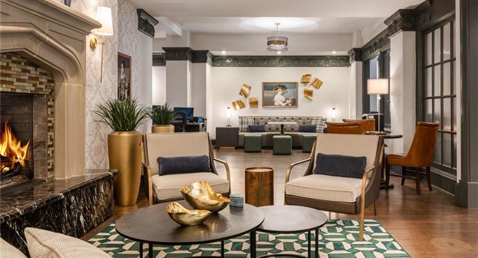 Vestíbulo del The Cartwright Hotel - Union Square, BW Premier Collection en San Francisco - 05738