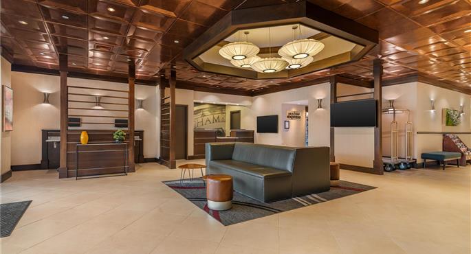 Vestíbulo del Best Western Plus Waltham Boston en Waltham - 22009