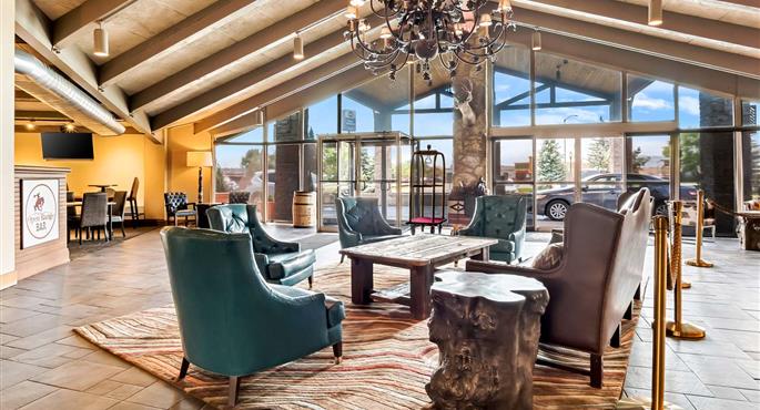 Vestíbulo del Best Western Outlaw Inn en Rock Springs - 51023