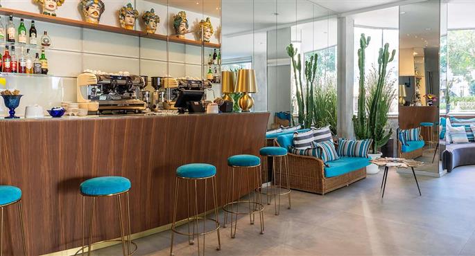 Bar o lounge del Hotel Bellevue, Sure Hotel Collection by Best Western - Pesaro - 56324