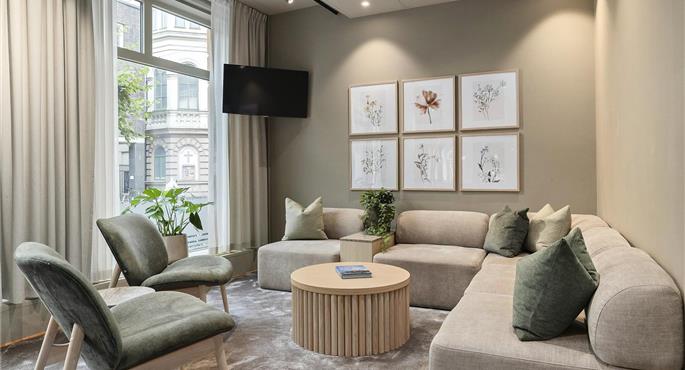 Vestíbulo del Best Western Hotel Svava en Uppsala - 88169