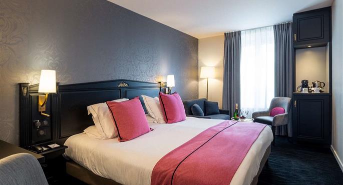 Habitación del Best Western Plus Le Moderne - Caen - 93498