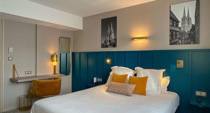 Habitación del Best Western Plus Hotel Kregenn - Quimper - 93583