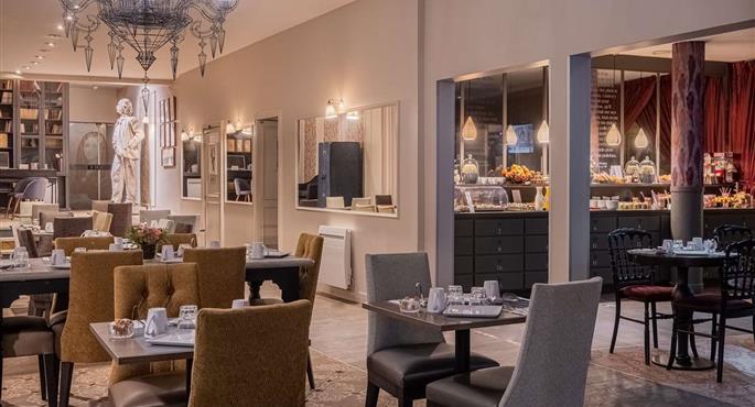 Restaurante del Hotel Litteraire Gustave Flaubert, BW Signature Collection - Rouen - 93636