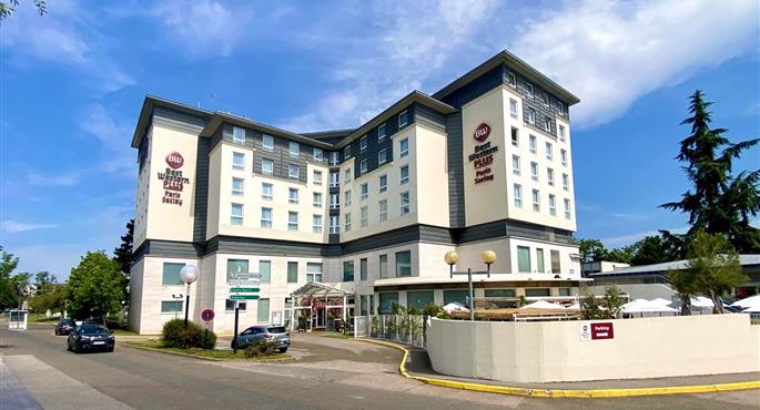 Exterior del Best Western Plus Paris Saclay - Saclay - 93716