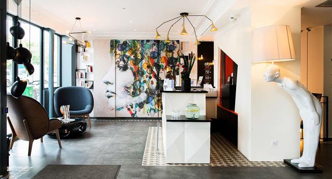 Vestíbulo del Best Western Plus Opera Batignolles en Paris - 93731
