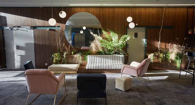 Vestíbulo del Best Western Plus Paris Meudon Ermitage en Meudon La Foret - 93777