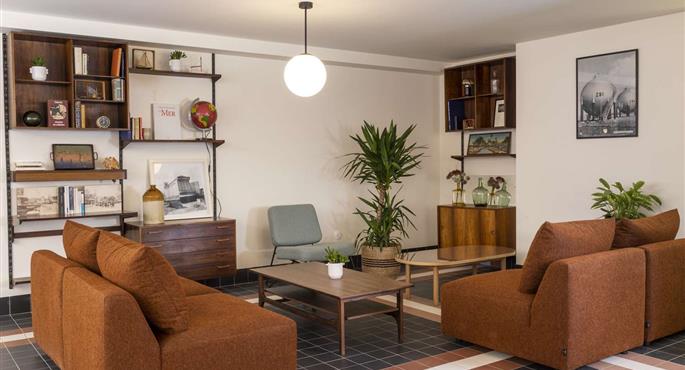 Vestíbulo del Best Western Plus Hotel Cargo en Dunkerque - 93972