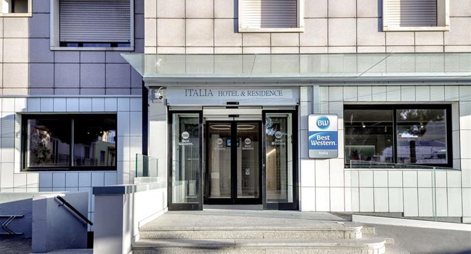 Exterior del Best Western Hotel Residence Italia - Cagliari Quartu S. Elena - 98154