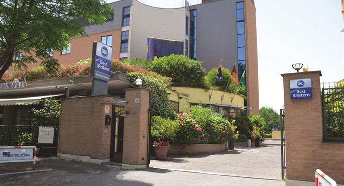Exterior del Best Western Blu Hotel Roma - Roma - 98289