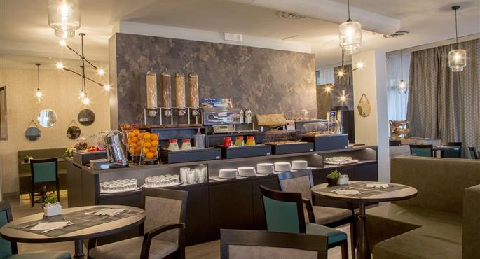Restaurante del Best Western Plus CHC Florence - Florencia - 98367