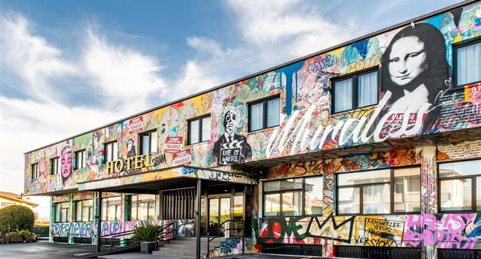 Exterior del Muraless Art Hotel, WorldHotels Crafted - Castel d'Azzano - 98434