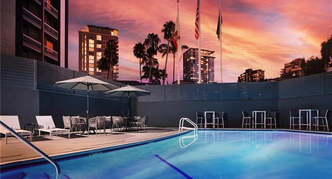 Piscine de The DEXTRO Little Italy, BW Premier Collection - San Diego - 05782
