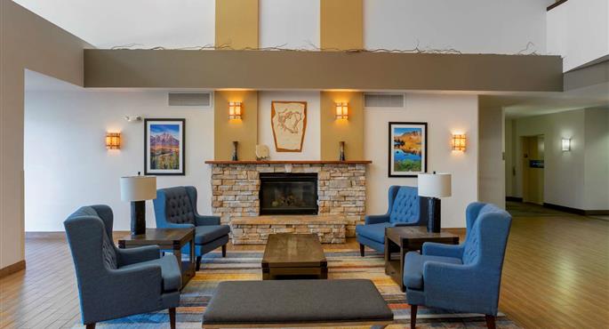 Hall de Best Western Plus Fossil Country Inn & Suites à Kemmerer - 51070