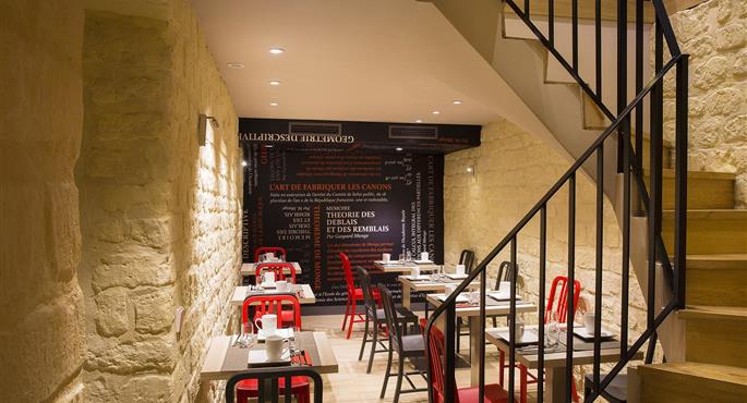 Restaurant de Best Western Quartier Latin Pantheon - Paris - 93578