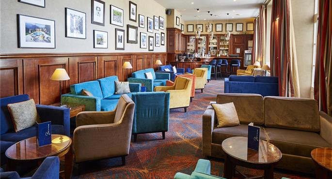 Bar ou lounge de Best Western Hotel Hermitage - Montreuil Sur Mer - 93677