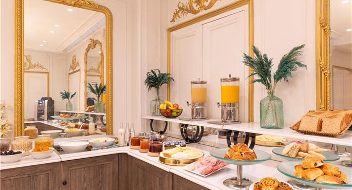 Restaurant de Best Western Hotel Ronceray Opera - Paris - 93685